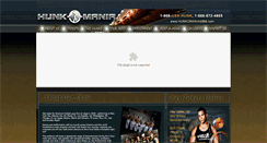 Desktop Screenshot of hunkomaniausa.com